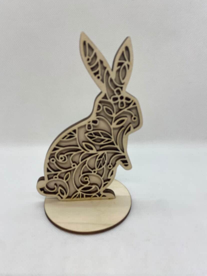 Lapin en relief