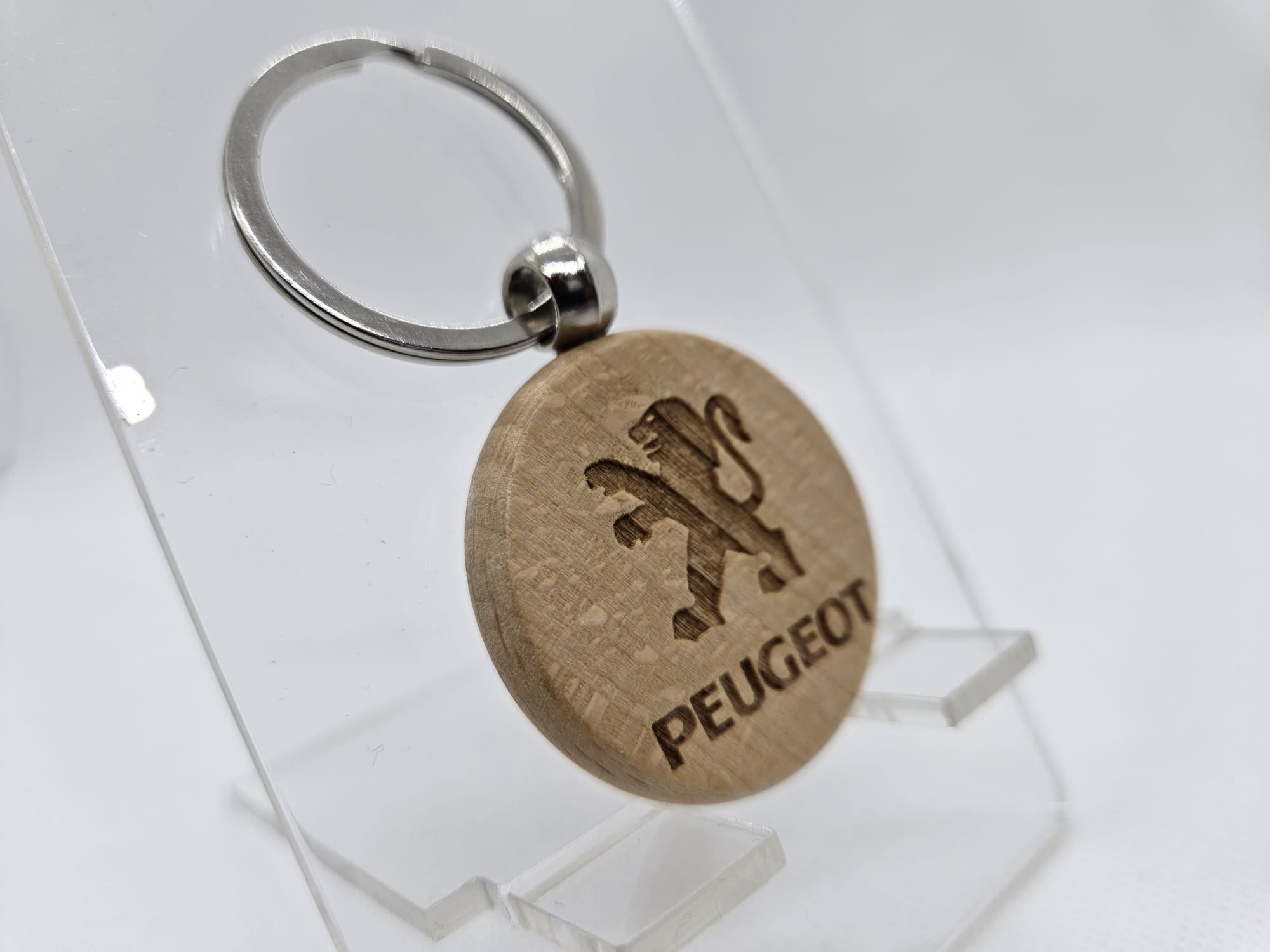 Porte Clé bois rond