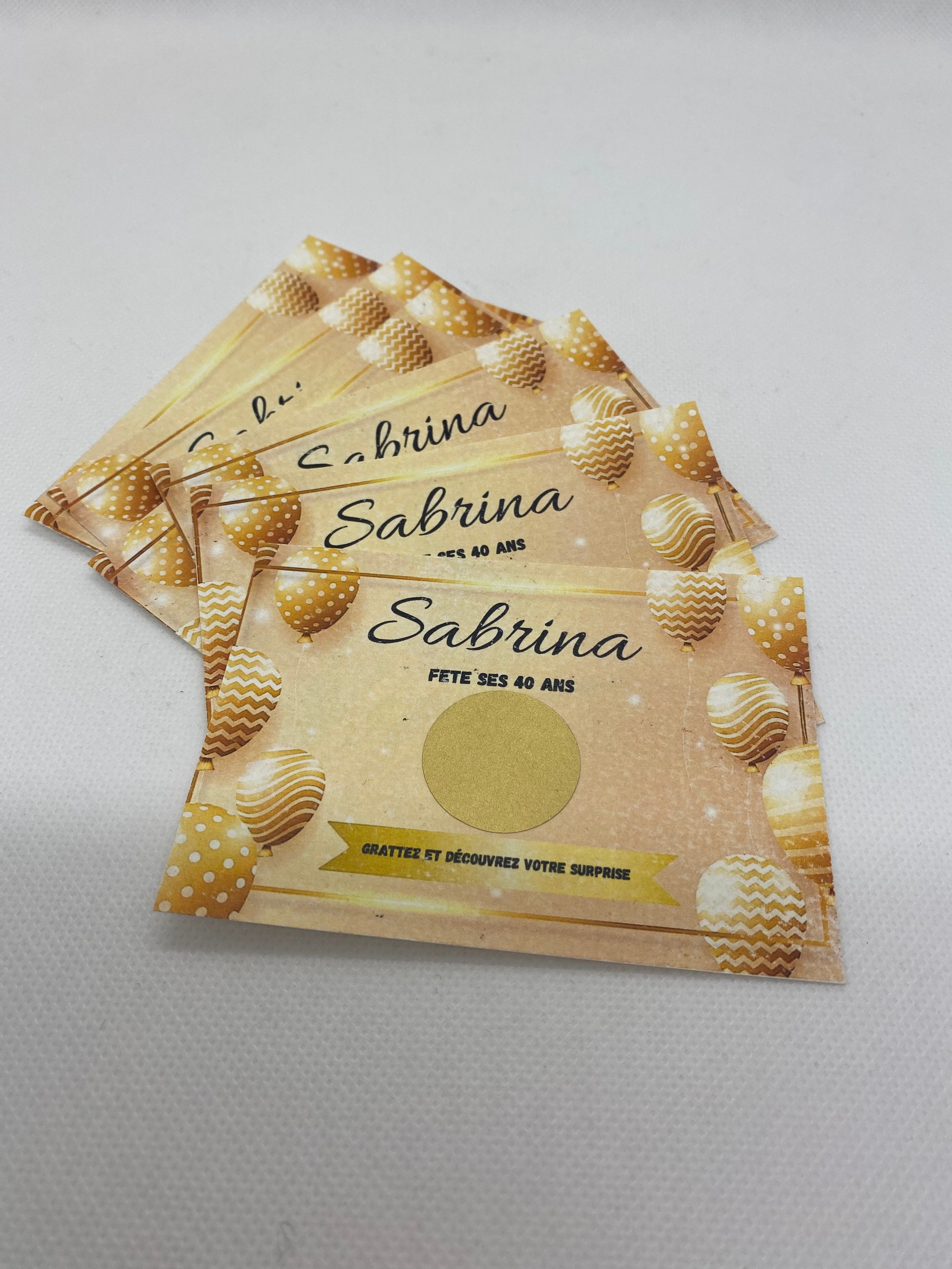Scratch card
