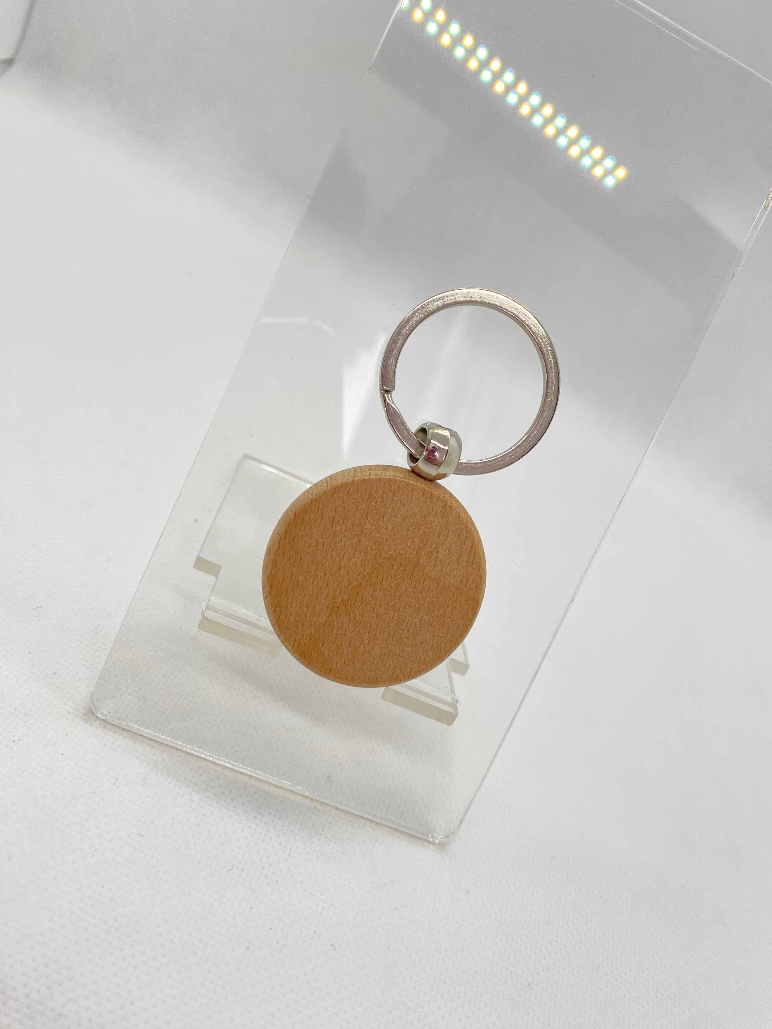 Porte Clé bois événement