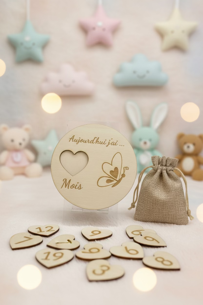 Carte mois bébé