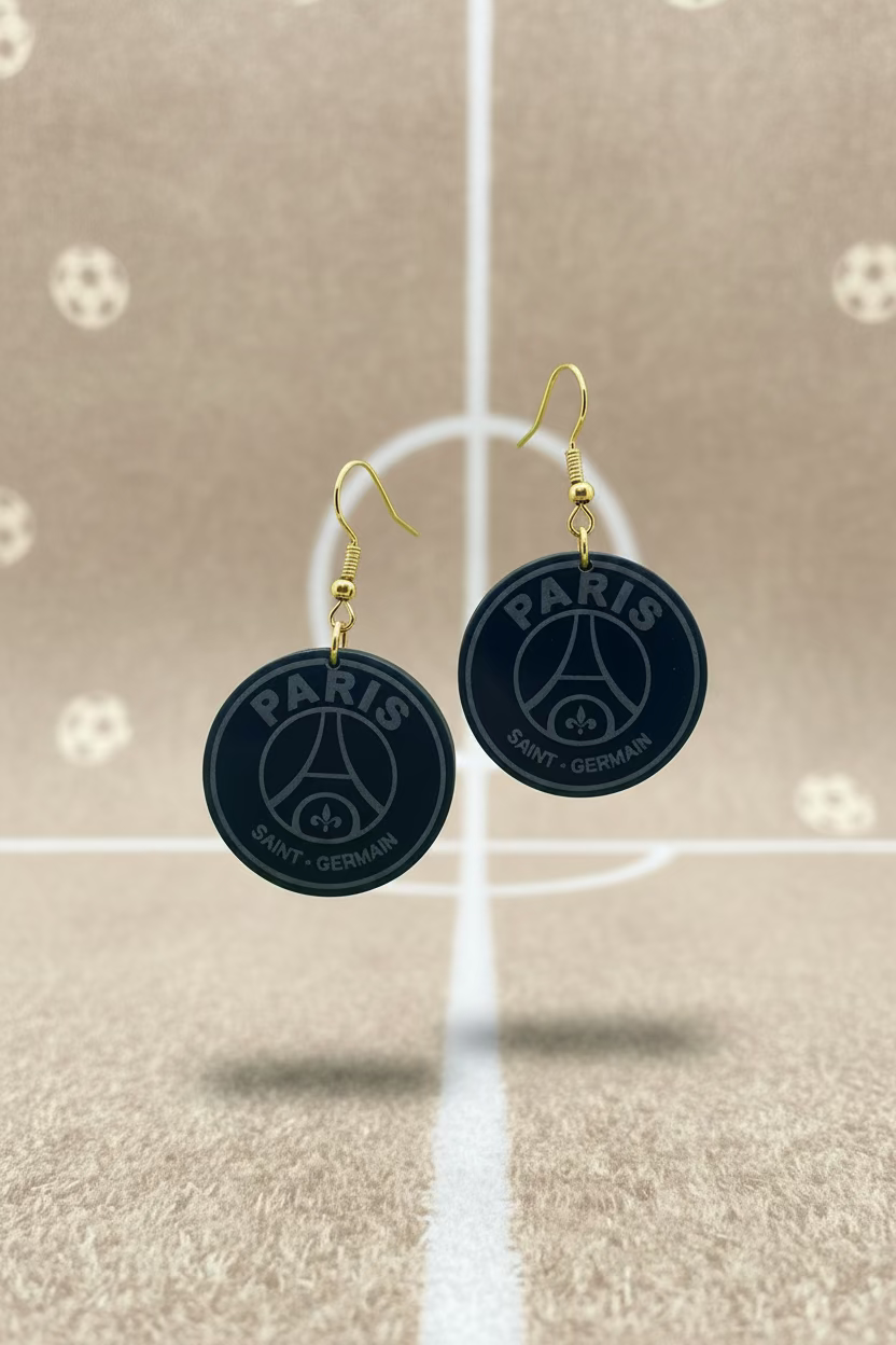 Boucle d'oreille PSG