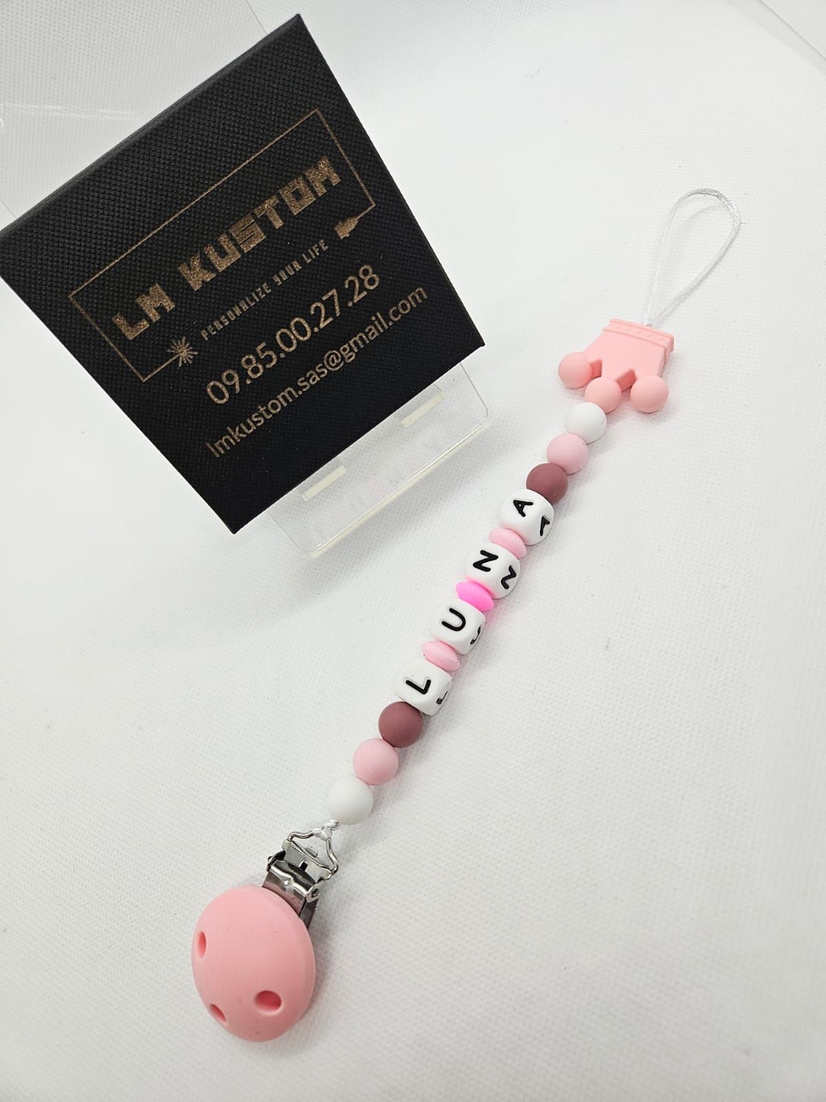 Attache Tétine Silicone
