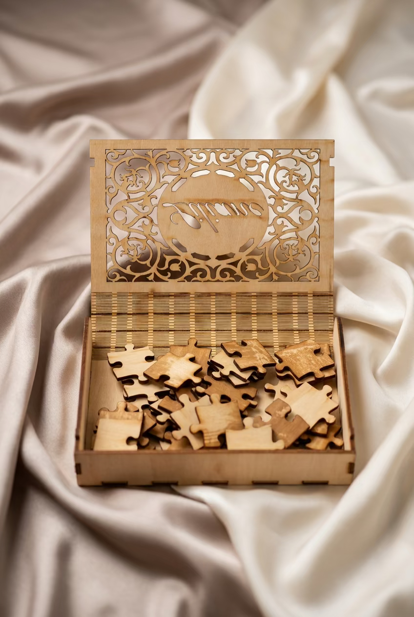 Boîte en Bois Personnalisable