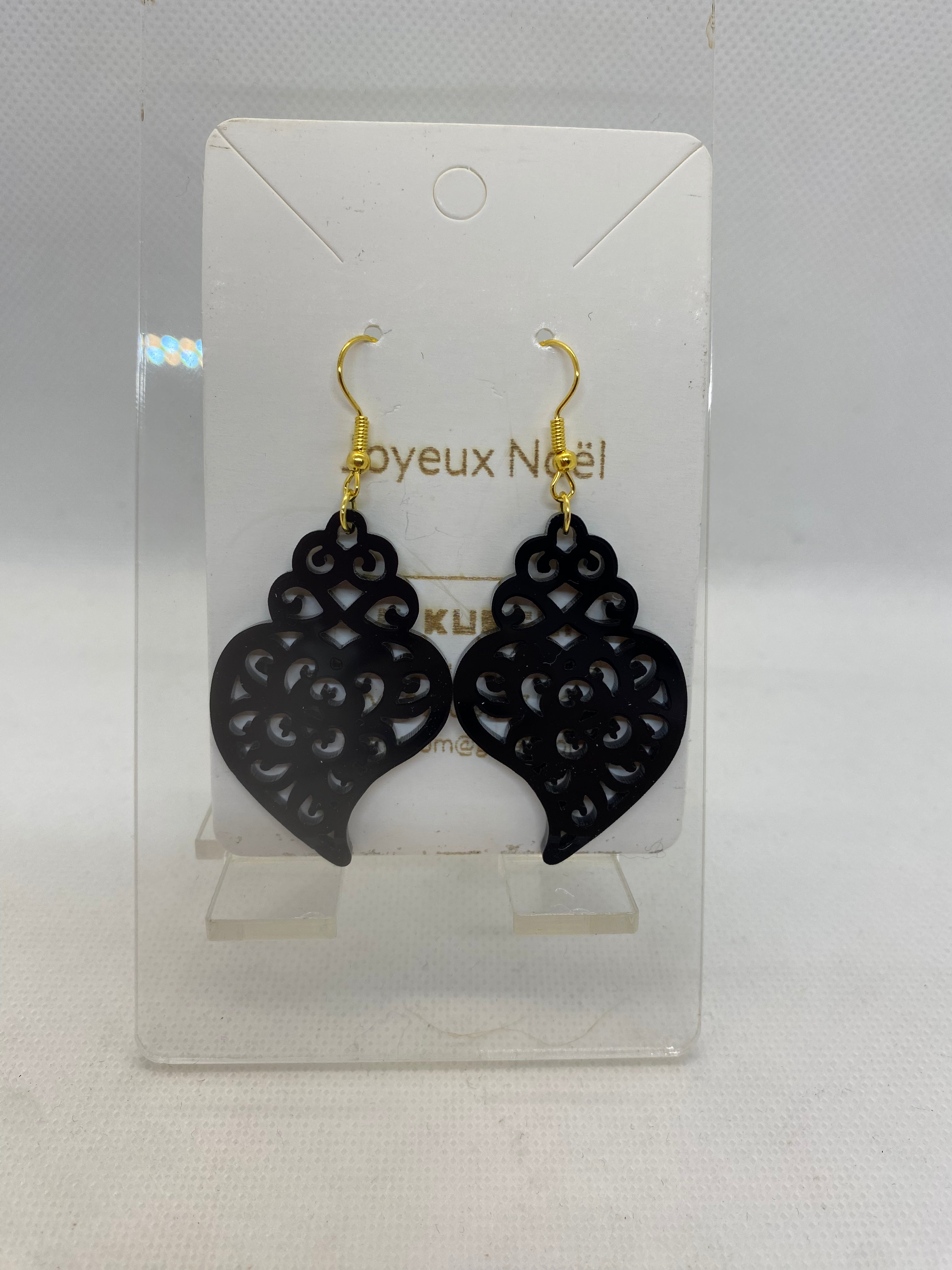 Boucle d'oreille cœur de Viana